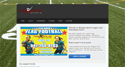 Desktop Screenshot of maximussports.com